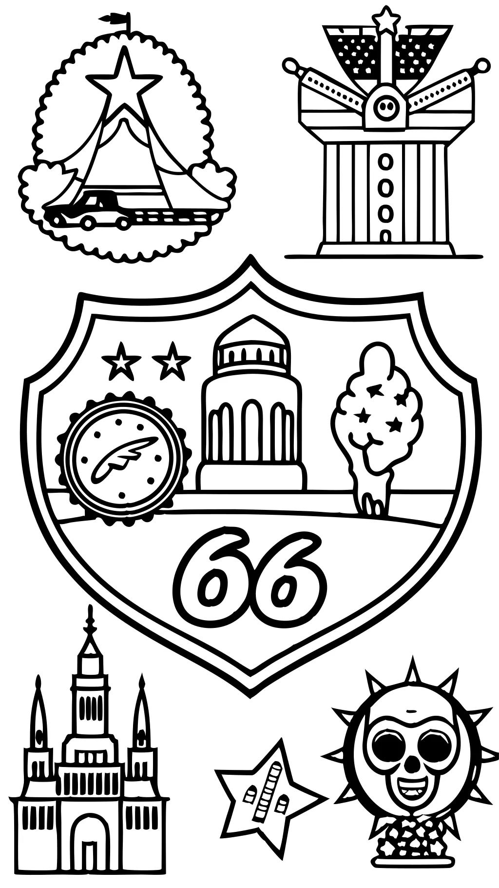 america coloring page